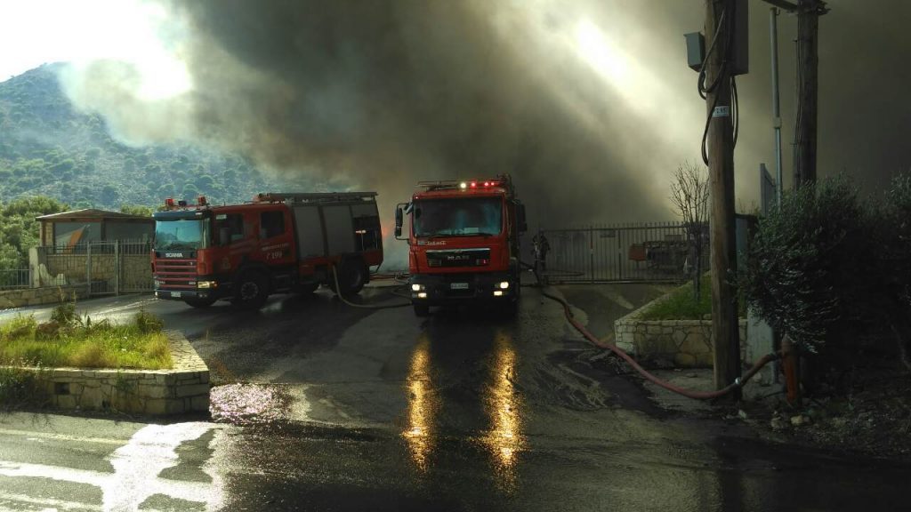 Υπό πλήρη έλεγχο η πυρκαγιά στο δήμο Αρχανών – Αστερουσίων