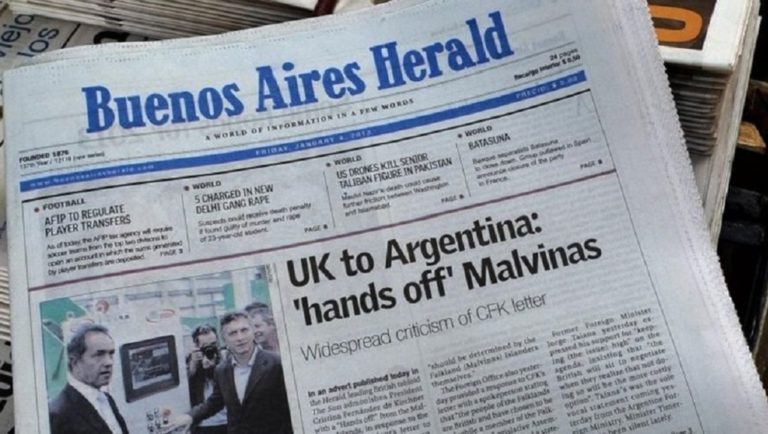 Έκλεισε η ιστορική αγγλόφωνη εφημερίδα Buenos Aires Herald