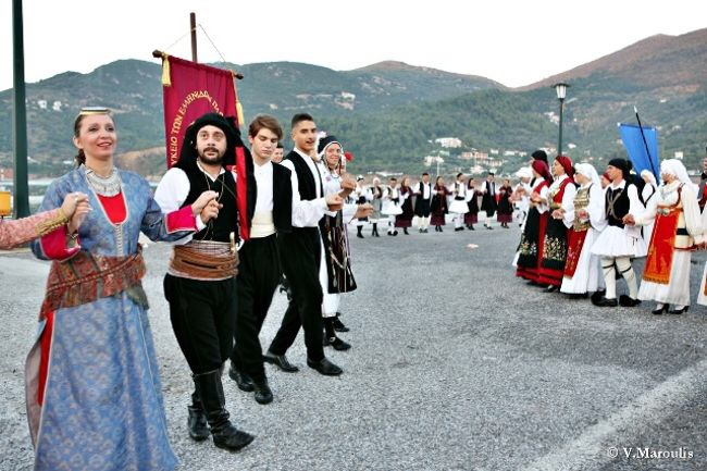 Φεστιβάλ παραδοσιακών χορών Διαμαντής Παλαιολόγος στην Σκόπελο