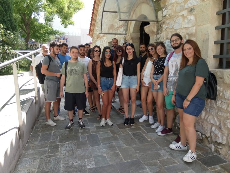 Κύπριοι φοιτητές στο Μουσείο Εθνικής Αντίστασης Λάρισας