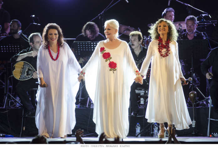 Μαρινέλλα – Βιτάλη – Γλυκερία στην Ολυμπία