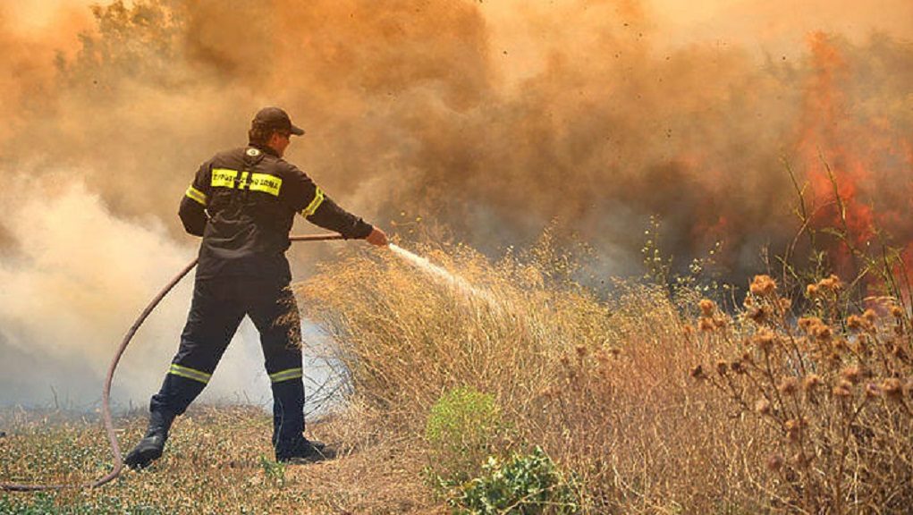 Πολύ υψηλός κίνδυνος πυρκαγιάς για την Κυριακή 5 Αυγούστου 2018