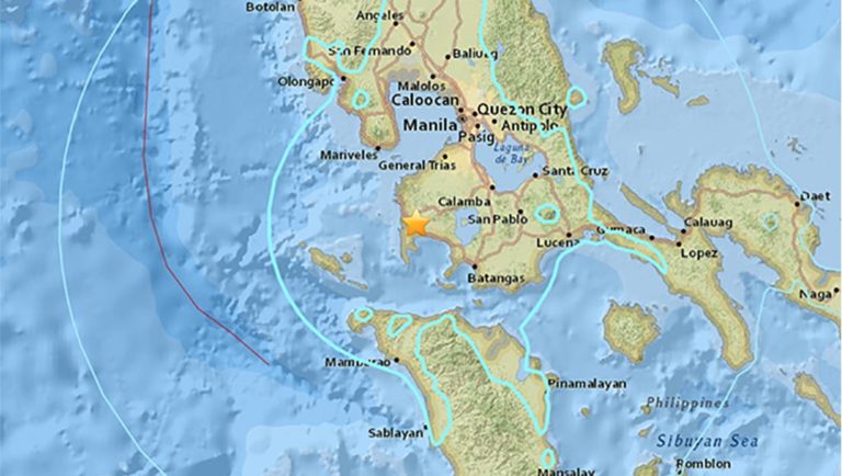 Σεισμική δόνηση 6,2 Ρίχτερ στις Φιλιππίνες