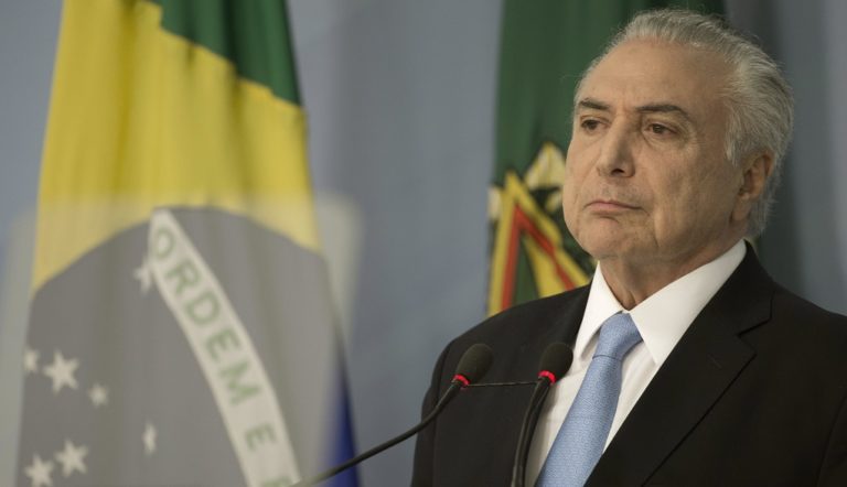 Δεν παραπέμπεται σε δίκη ο πρόεδρος της Βραζιλίας
