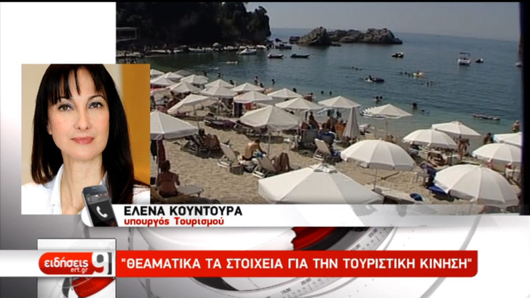 Ελ. Κουντουρά: Θεαματικά τα στοιχεία για την τουριστική κίνηση (video)