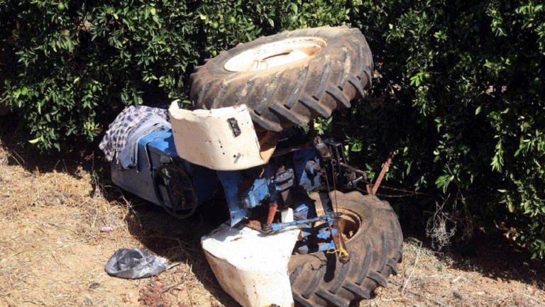 Καλαμάτα: Θάνατος αγρότη από ανατροπή τρακτέρ