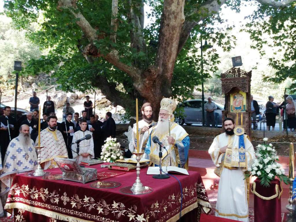 Βόλος: Πανηγυρικός εορτασμός στην Ι. Μονή Παναγίας Κάτω Ξενιάς