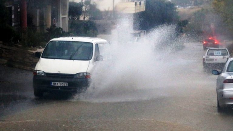 «Κανονικές» οι βροχοπτώσεις στην Κρήτη