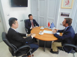 Κρήτη: Επίσκεψη Συμβούλου της Πρεσβείας της Κίνας