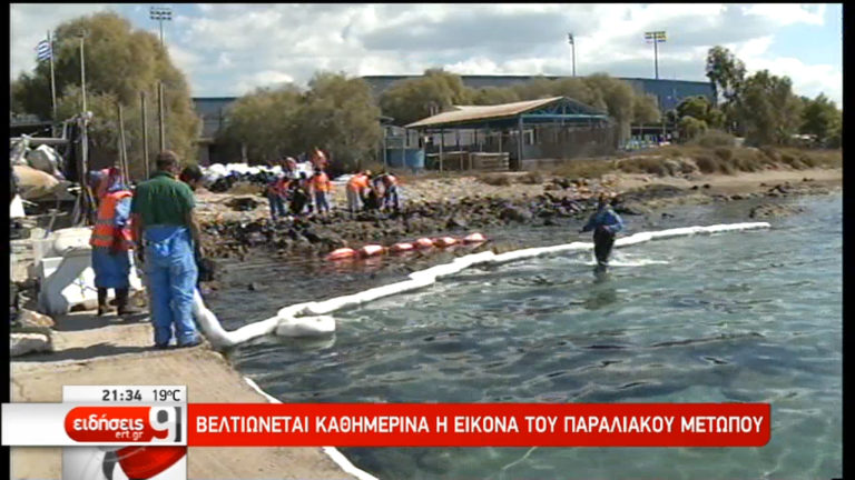 Βελτιώνεται καθημερινά η εικόνα του παραλιακού μετώπου (video)