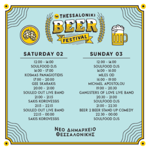 Ξεκινά αύριο το πρώτο Thessaloniki Beer Festival