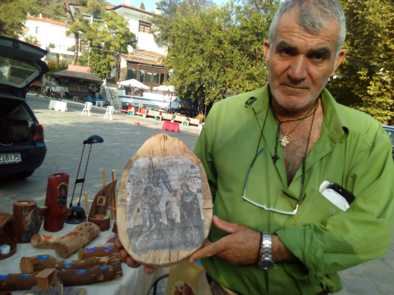 Κομοτηνή: Ξυλογλυπτική με μεράκι και φαντασία