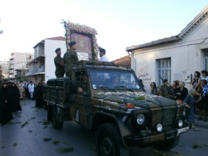 Αντίγραφο της Εικόνας της Παναγίας του Κύκκου στην Τρίπολη