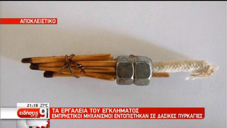 Εμπρησμούς σε δασικές εκτάσεις δείχνουν οι έρευνες της Πυροσβεστικής (video)