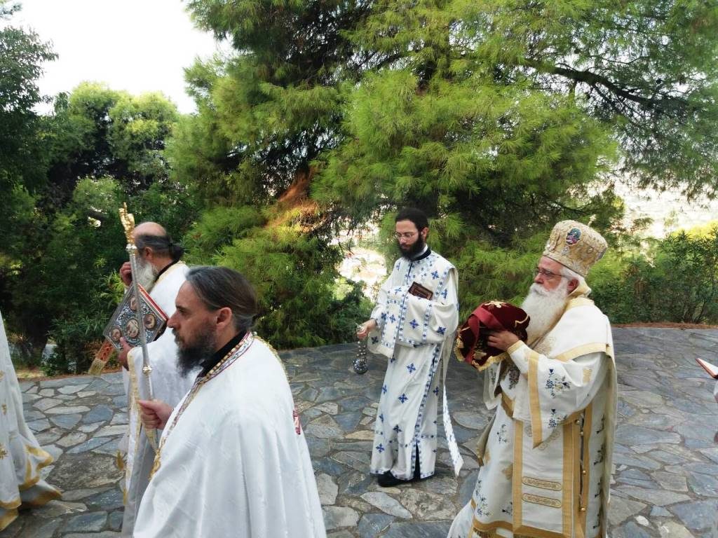 Εγκαινιάστηκε ο Ναός της Αγίας Ειρήνης στην Ανακασιά   