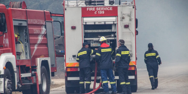 Ρέθυμνο: Πυρκαγιά στην περιοχή Βολιώνες του δήμου Αμαρίου