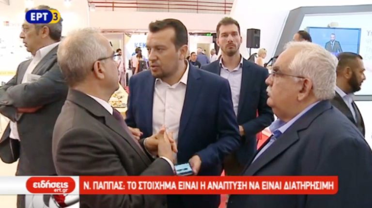 Η δραστηριότητα των υπουργών στην 82η ΔΕΘ (video)