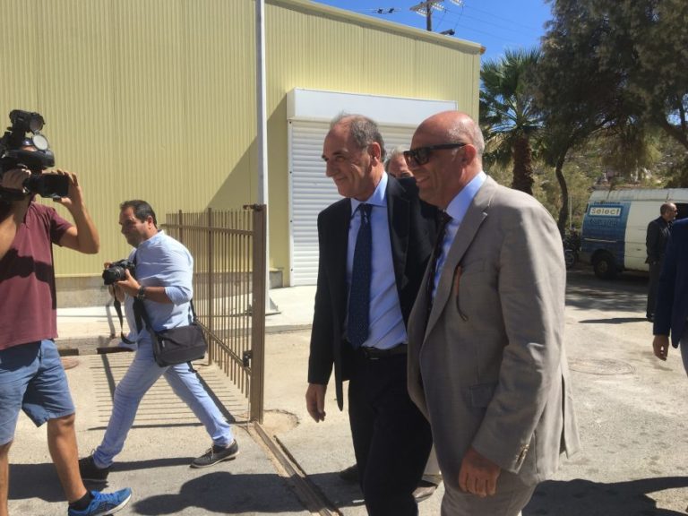Εγκαινιάστηκε στον Κουμπελή η επέκταση του Βιολογικού Χανίων (audio)