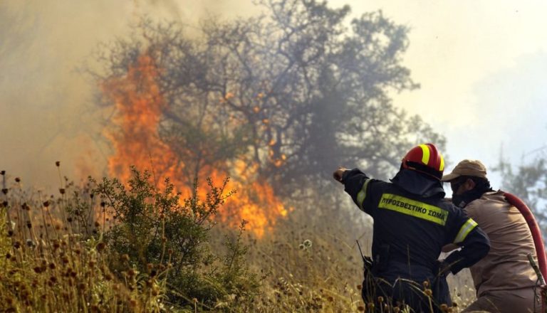 Κομοτηνή: Υπό έλεγχο η φωτιά στην ορεινή  Δαρμένη