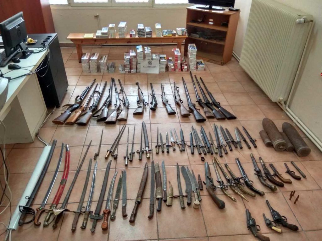 Αμύνταιο: Μικρό πολεμικό μουσείο έκρυβε στο σπίτι του