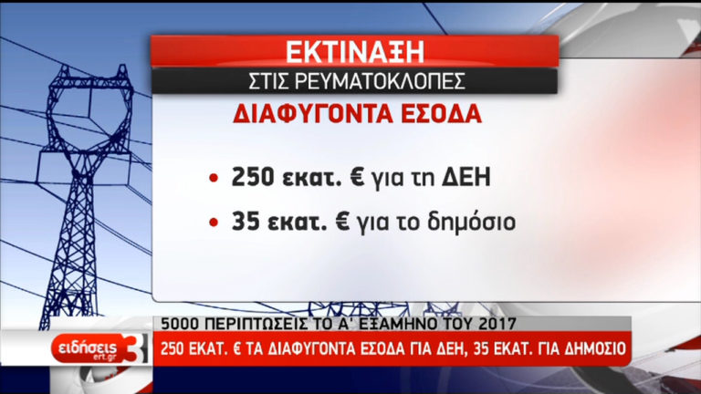 Καταγγελίες για κυκλώματα ρευματοκλοπών – Απώλειες δεκάδων εκατομμυρίων (video)