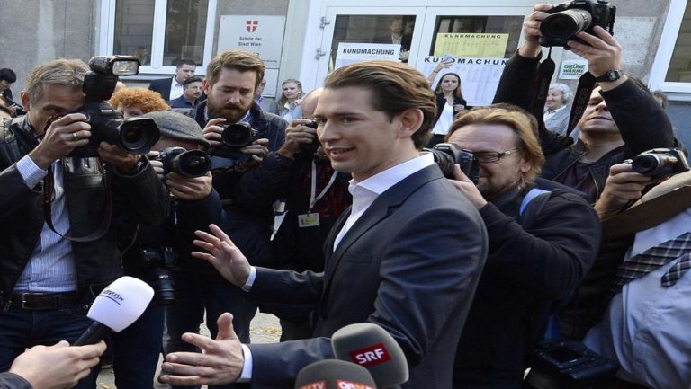 Αυστρία-Exit Polls: Θριαμβευτής ο Κουρτς με τους ακροδεξιούς στη δεύτερη θέση