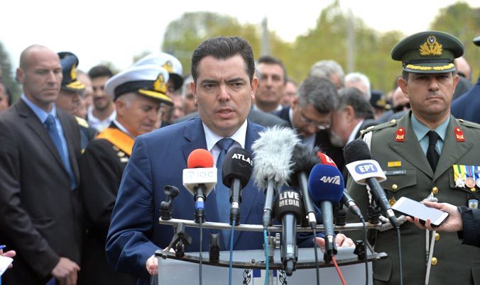 «Κύπρος και Ελλάδα βαδίζουν μαζί…»δήλωσε ο υπουργός Άμυνας της Κύπρου
