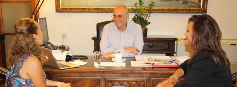 Συνάντηση Δημάρχου Χανίων με εκπροσώπους σουηδικού καναλιού