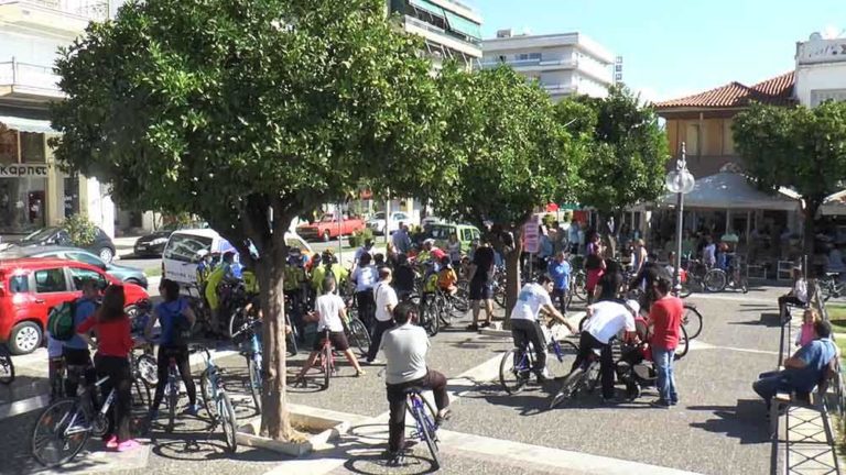 Με ποδηλατοπορεία έκλεισε το Φεστιβάλ Σπάρτης