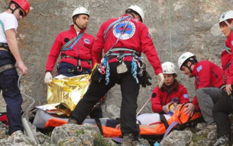 Επιχείρηση διάσωσης Τσέχου ορειβάτη στον Όλυμπο