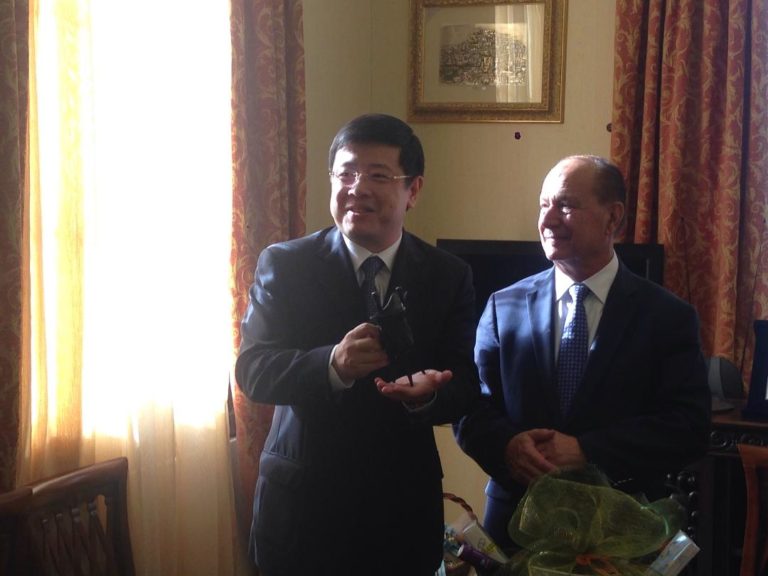 Επίσκεψη Πρέσβη Κίνας στον  Δήμο Ζακύνθου