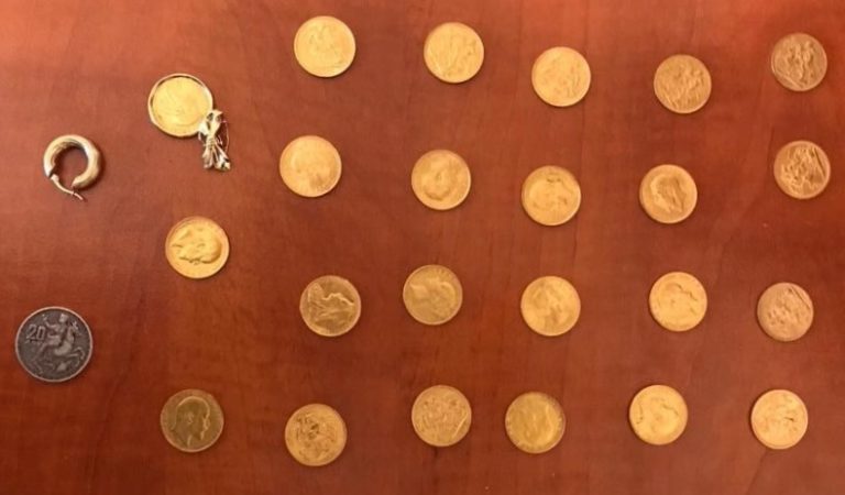 Συλλήψεις στην Αρκαδία για παράβαση νόμου περί αρχαιοτήτων