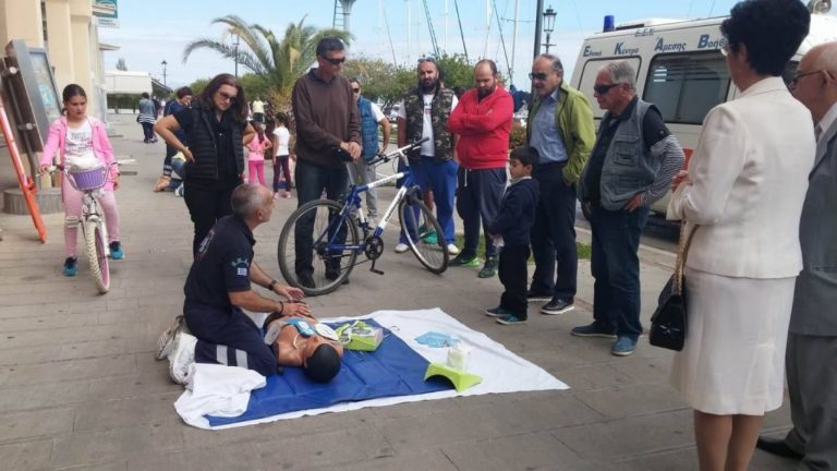 Χανιά:  Επίδειξη επανεκκίνησης της καρδιάς (audio)