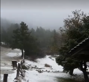 Κομοτηνή: Τσουχτερό  το κρύο στα ορεινά της Ροδόπης