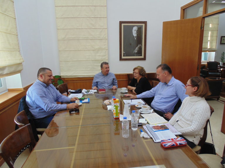 Συνάντηση Περιφερειάρχη με την Γ.Γ. Υπουργείου Πολιτισμού για τα υπό ένταξη έργα πολιτιστικής κληρονομιάς της Κρήτης
