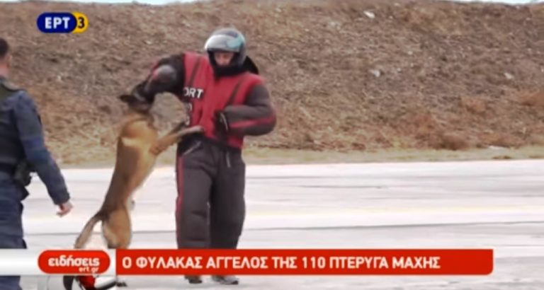 Ο φύλακας άγγελος της 110 Πτέρυγα Μάχης (video)