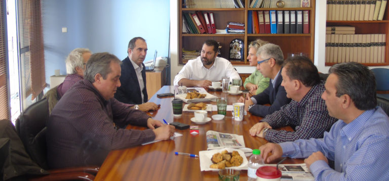 Βόλος: Συνάντηση της Ένωσης Συντακτών με τον Γ.Γ. Ενημέρωσης κ. Κρέτσο
