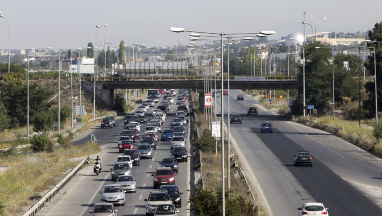 Εργασίες συντήρησης στην Ε.Ο Θεσσαλονίκης-Αεροδρομίου