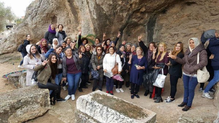 Επίσκεψη γυναικών προσφύγων στον αρχαιολογικό χώρο της Ελευσίνας