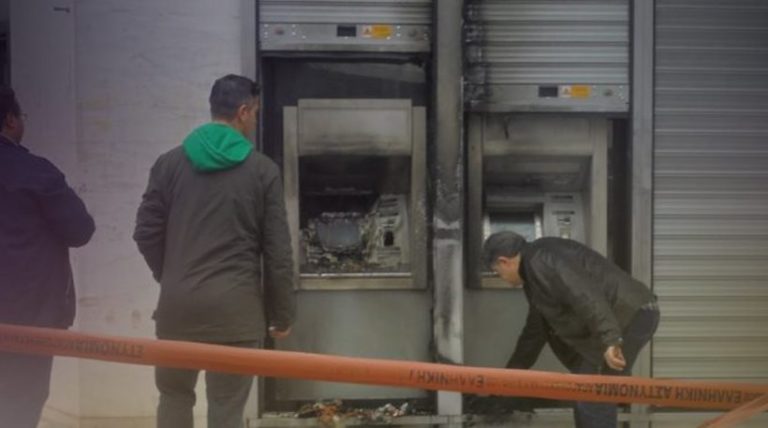 Ηράκλειο: Γκαζάκια σε ΑΤΜ στην οδό Γιαμαλάκη