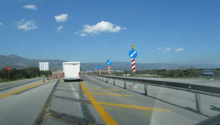 Κυκλοφοριακές ρυθμίσεις στον αυτοκινητόδρομο Π.Α.Θ.Ε