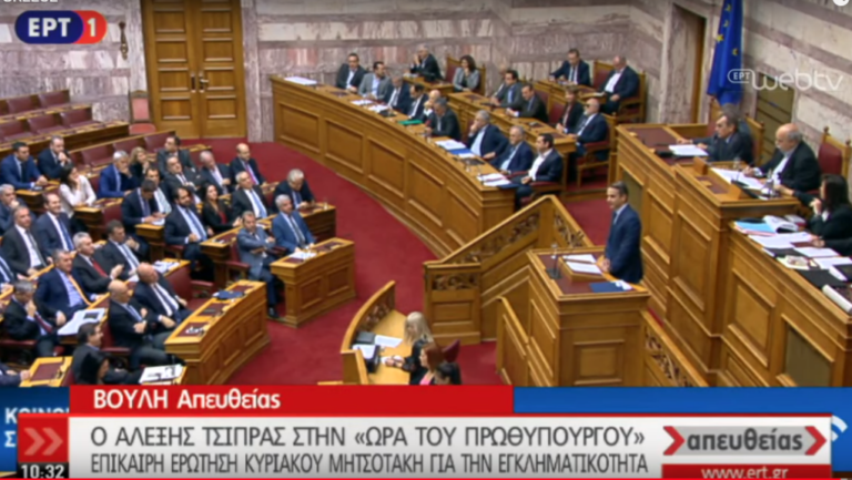 Μητσοτάκης: Άγρια κατάσταση βίας (video)