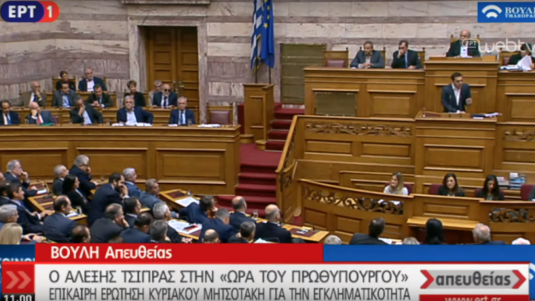 Τσίπρας προς Μητσοτάκη: Είστε σε πανικό (video)