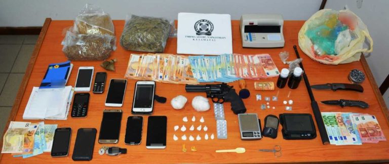 Καλαμάτα: Συλλήψεις 8 ατόμων για υποθέσεις ναρκωτικών