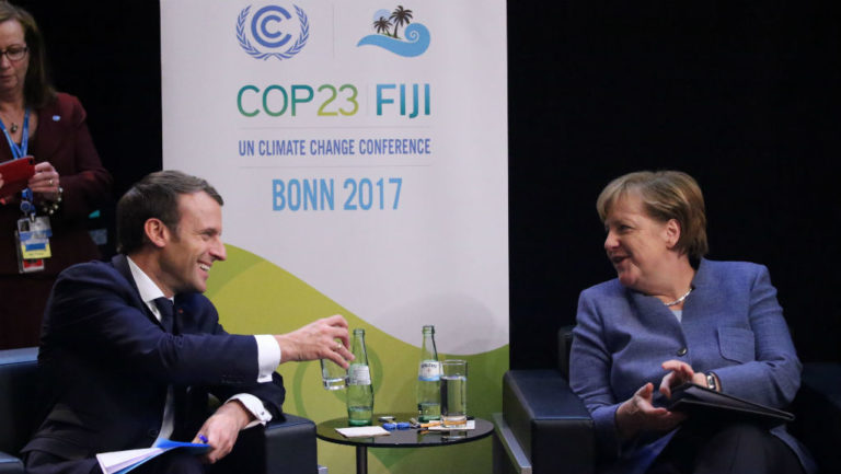 Διάσκεψη για το κλίμα: Μέρκελ – Μακρόν ζητούν μείωση χρήσης άνθρακα (video)