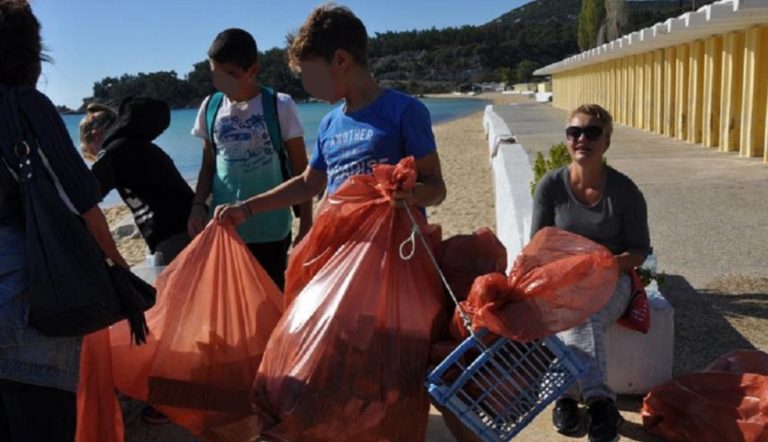 Mαθητική εκστρατεία ενάντια στη ρύπανση