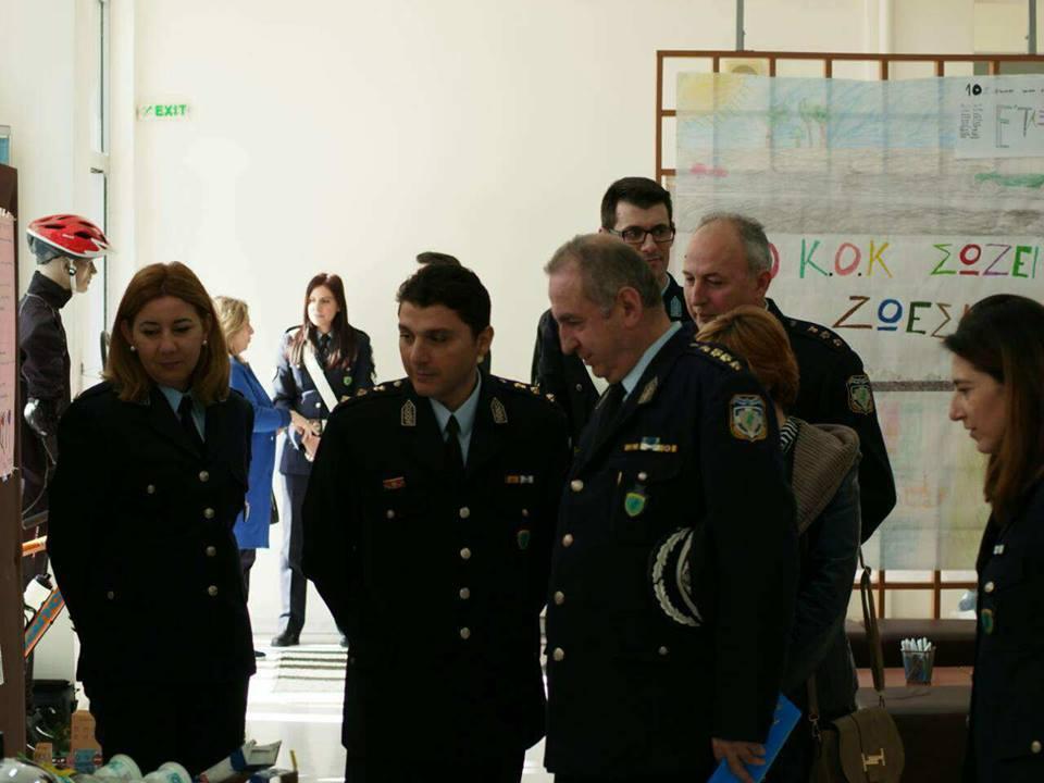 Καστοριά: Εγκαινιάστηκε η έκθεση τροχαίας