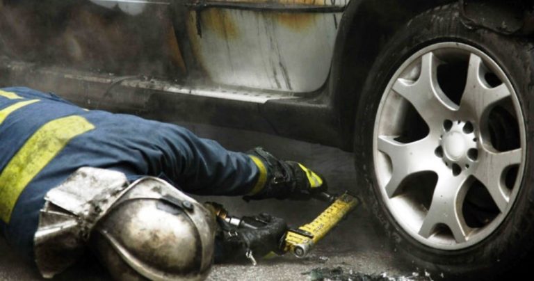 Τρίκαλα: Ίχνη εμπρησμού σε αυτοκίνητο επιχειρηματία