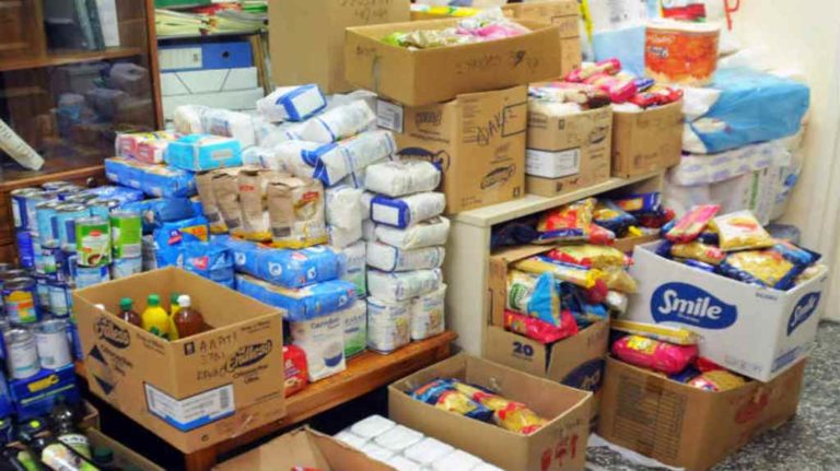 Καβάλα: Διανομή τροφίμων των κοινωνικών παντοπωλείων
