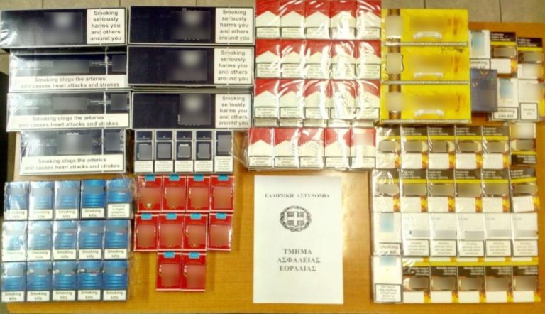 Δ. Μακεδονία: Κατασχέθηκαν λαθραία ποτά και τσιγάρα
